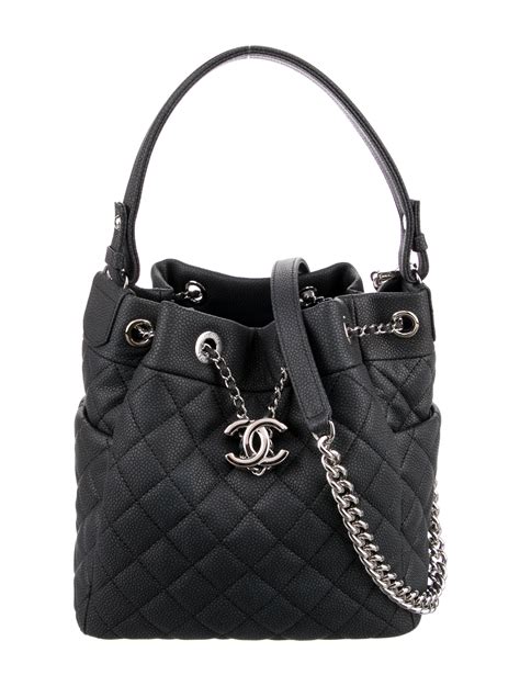 chanel chain bucket bag